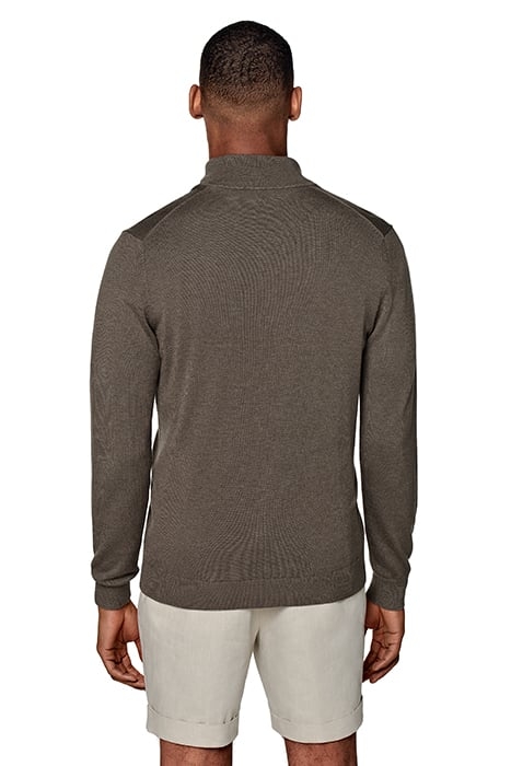 TAUPE HALF ZIP 2