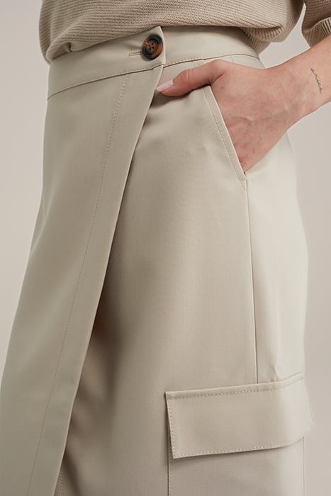SKIRT MEDIUM LENGTH BEIGE 5