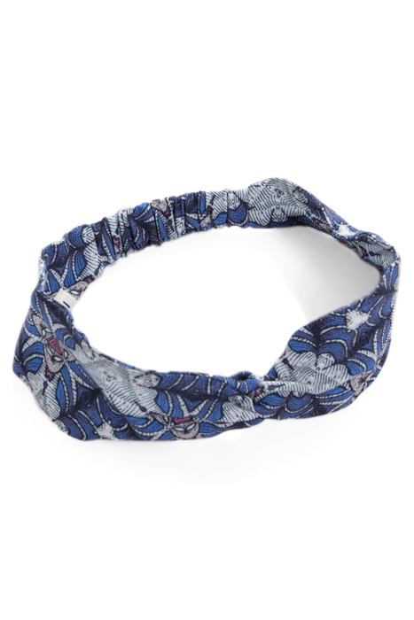 GIRLS' WHITE HEADBAND WITH GRAPHIC WAX PRINT 3