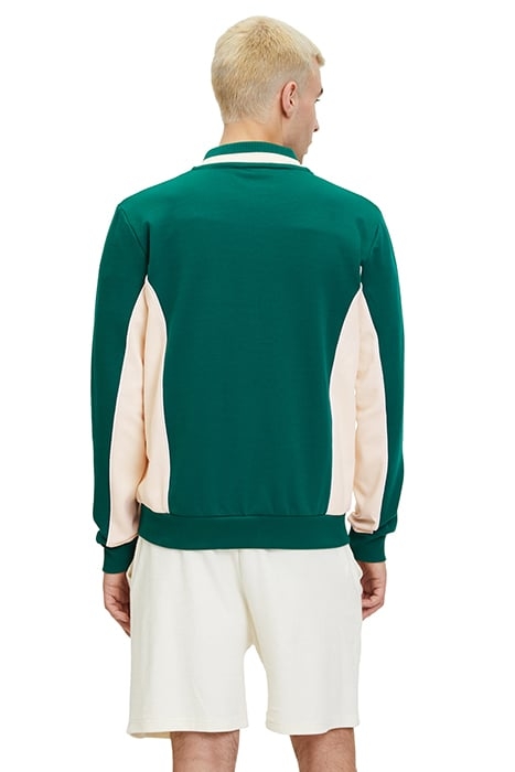 SETTANTA TRACK JACKET AVENTURINE-ANTIQUE WHITE 2