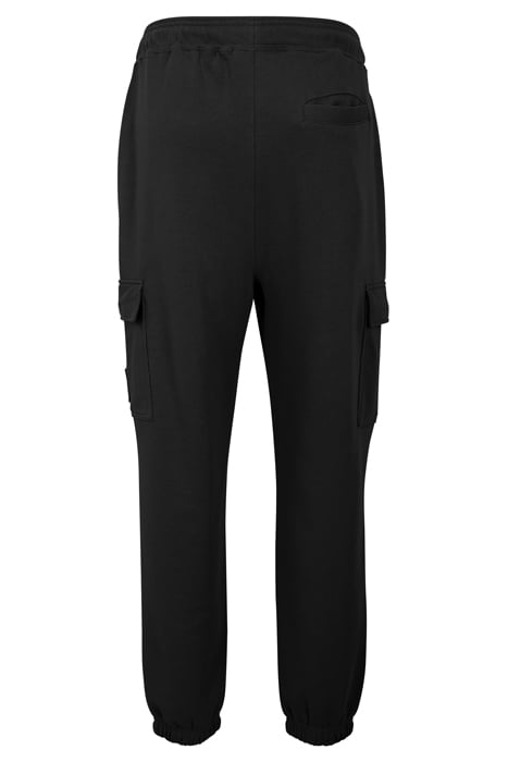 LONGARONE CARGO SWEAT PANTS BLACK 5