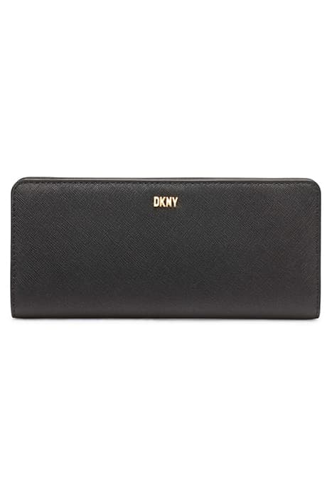 SIDNEY SLIM CONTINENTAL BLACK/GOLD by DKNY