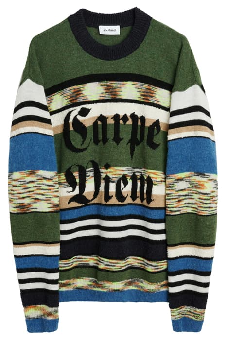 CARPE DIEM JUMPER MULTI DARK by Soulland