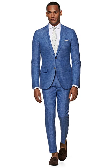 MID BLUE LAZIO SUIT by Suitsupply