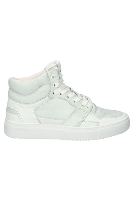 XW44 WHITE METALLIC - HIGH SNEAKER WHITE METALLIC by Blackstone