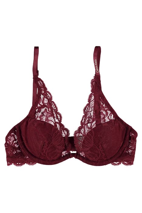 LL PLUNGE, 0F1 VIRGINIA RED by Calvin Klein