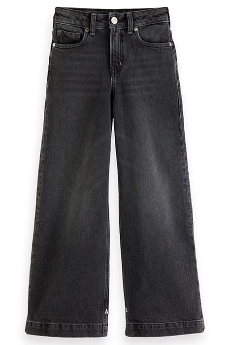 THE WAVE HIGH RISE SUPER WIDE JEANS — TOTAL ECLIPSE by Scotch & Soda