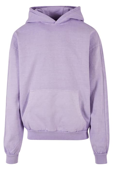 HEAVY TERRY GARMENT DYE HOODY LILAC by Urban Classics