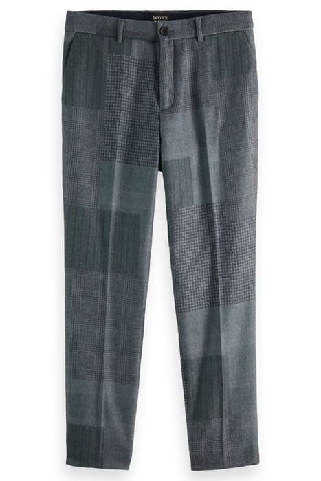 THE DRIFT - WOOL-BLEND PRINTED CHECK CHINO COMBO A by Scotch & Soda