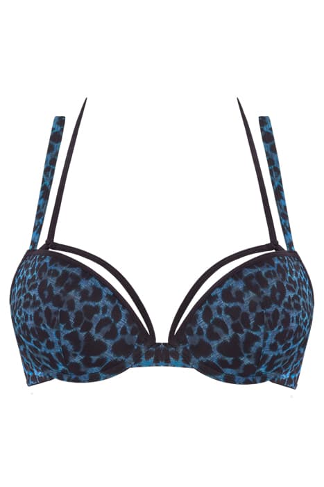 THE ART OF LOVE BLACK LEOPARD AND BLUE by Marlies Dekkers