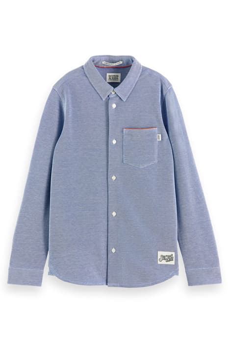 REGULAR FIT- PIQUE SHIRT COMBO D by Scotch & Soda