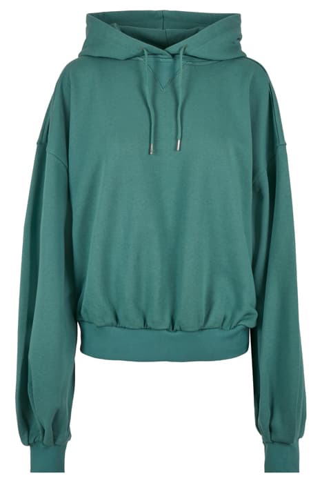 LADIES ORGANIC OVERSIZED TERRY HOODY PALELEAF by Urban Classics