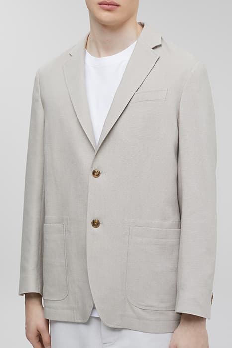 CLOSED MEN RELAXED BLAZER JACKETS & COATS GRAIN BEIGE GRAIN  by Closed