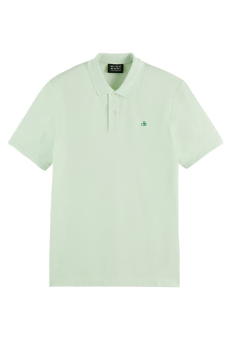 CLASSIC ORGANIC PIQUE POLO MINT by Scotch & Soda