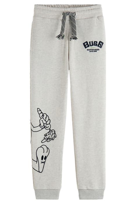 KIDS UNISEX - BUGS BUNNY - SWEATPANTS IN ORGANIC COTTON OFF  by Scotch & Soda