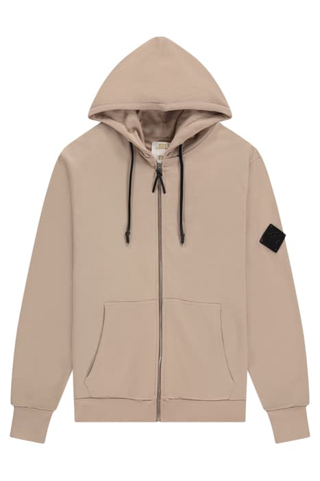 THE ARMY HOODED ZIP SAVANNAH TAN by In Gold We Trust