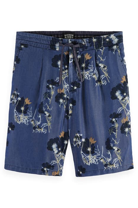 RELAXED-FIT ALLOVER PRINTED PLEATED SHORTS COMBO A by Scotch & Soda