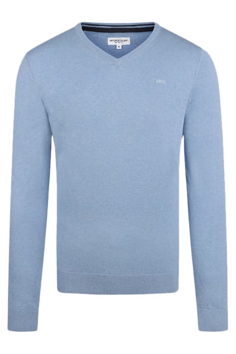 V-NECK SWEATER LIGHT BLUE by McGregor