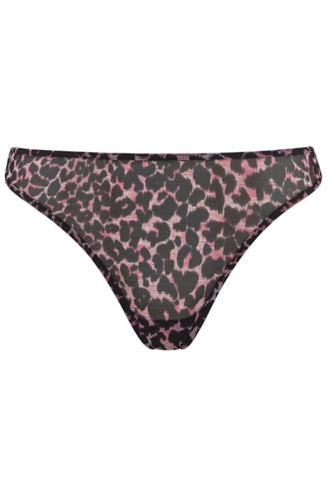 NIGHT FEVER BLACK PINK LEOPARD by Marlies Dekkers