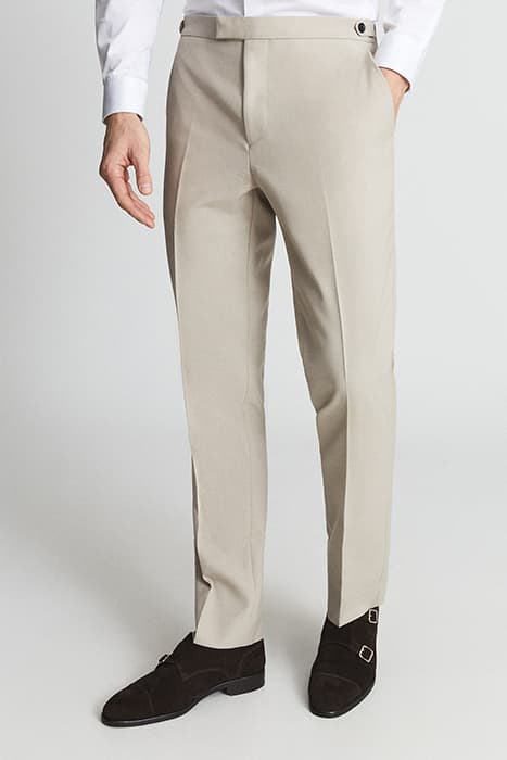 FINE-WOOL MIXER TROUSER BISCUIT by Reiss