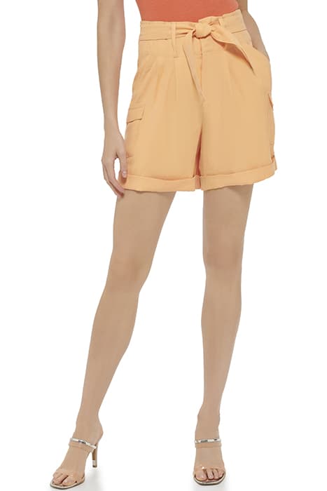 BELTED CARGO SHORT CANTELOP by DKNY