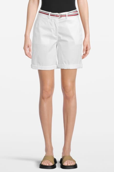 EO/ CHINO RW SHORT WHITE by Tommy Hilfiger