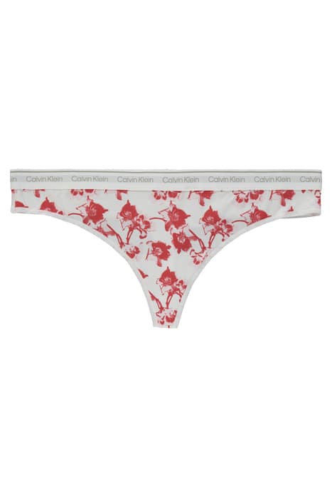 THONG (FF) LILIUM PRINT_STRAWBERRY FIELDS by Calvin Klein