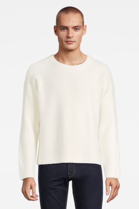 CREWNECK PULLOVER TOFU by Calvin Klein