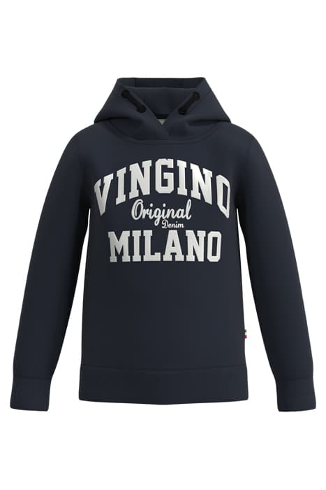 HOODY-CLASSIC-LOGO MIDNIGHT BLUE by Vingino