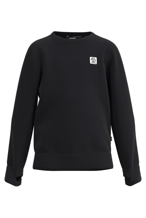 CREWNECK-BASIC-LOGO DEEP BLACK by Vingino