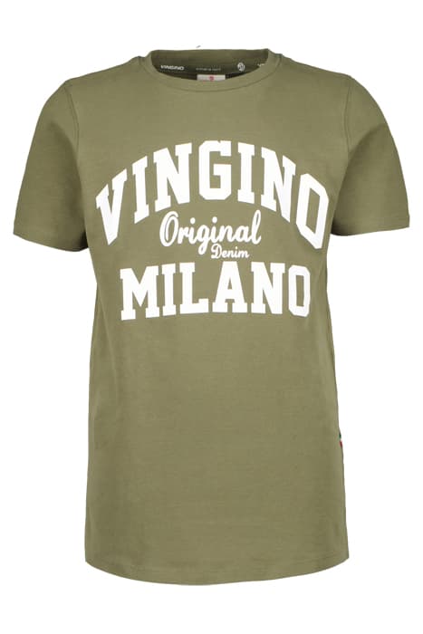 TSHIRT-CLASSIC-LOGO-RNSS ARMY GREEN by Vingino