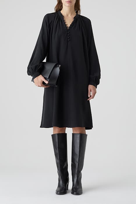 WOMEN OVERSIZED DRESS BLACK by Closed