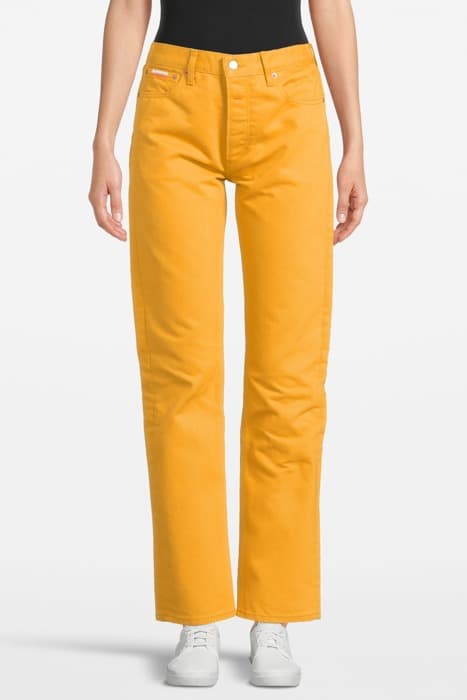 WOMEN'S 90'S FIT JEA RADIANT YELLOW by Calvin Klein