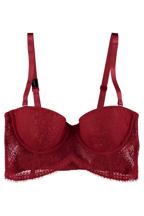 LIGHTLY LINED MULTI- RED GALA by Calvin Klein