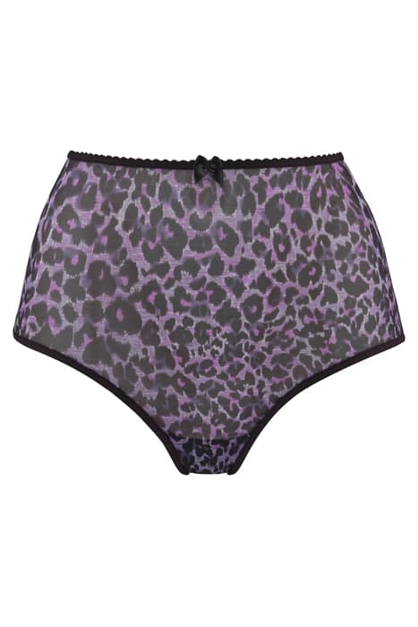 PEEKABOO BLACK PURPLE LEOPARD by Marlies Dekkers