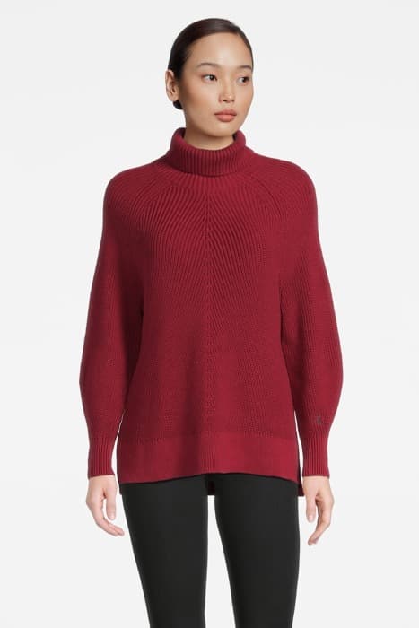 EO/ OVERSIZED SWEATE VIRGINIA RED by Calvin Klein