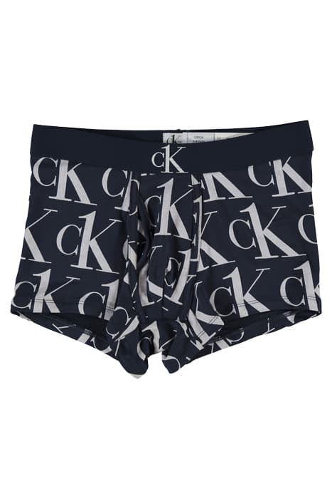 TRUNK PLUSH CK1 PRINT_BLUE SHADOW by Calvin Klein