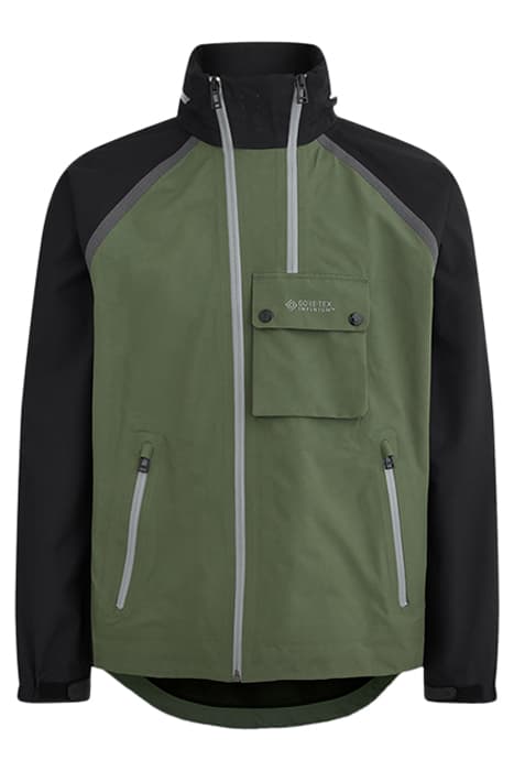 TWIN TRACK JACKET BLACK PEWTER GREEN by Belstaff