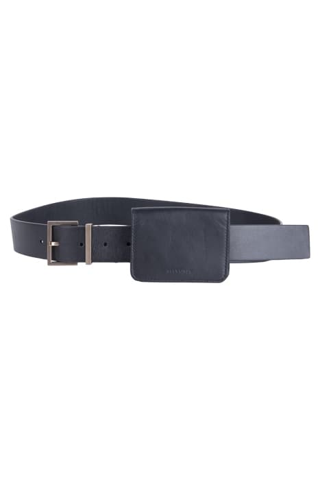 TERI BAG BELT BLACK/WARM BRASS by AllSaints