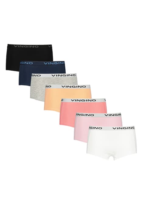 BOXER (7-PACK) MULTICOLOR PINK by Vingino