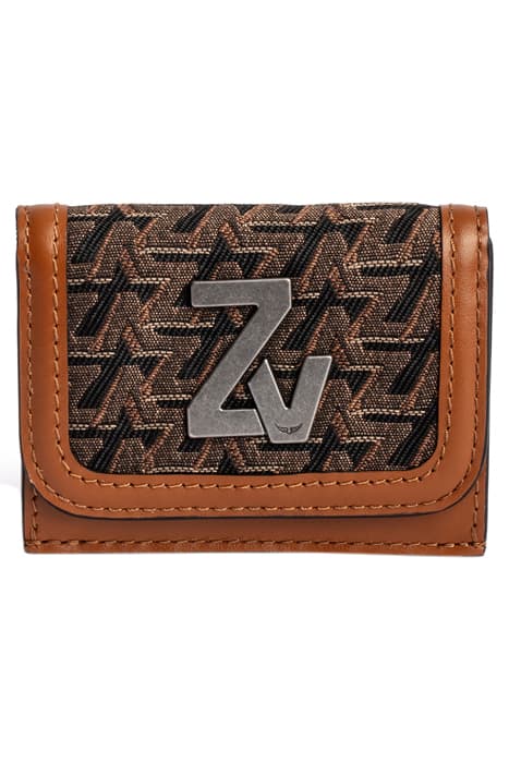 ZV INITIALE LE TRIFOLD WALLET COGNAC by ZADIG&VOLTAIRE