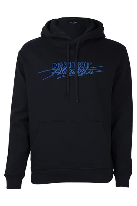 GET DOWN OTH HOODY WASHED BLACK by AllSaints