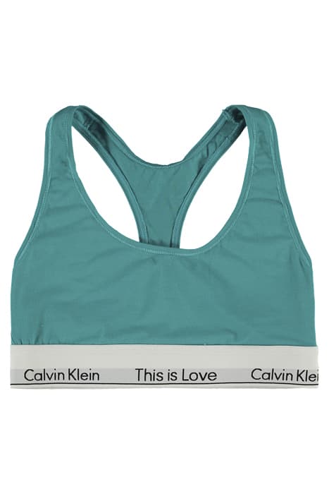 UNLINED BRALETTE ISLAND TURQUOISE by Calvin Klein