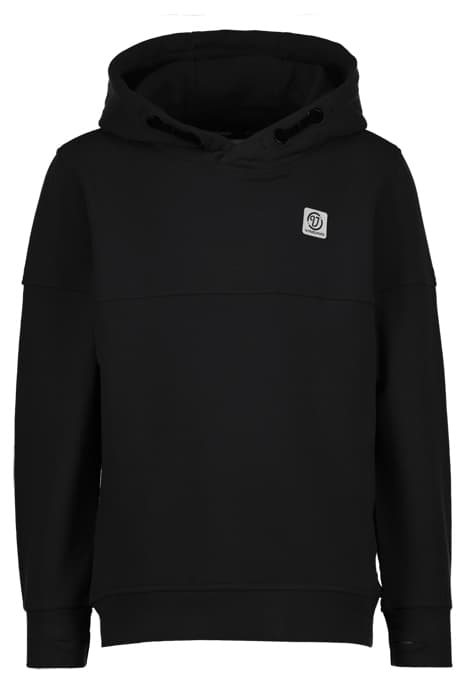 HOODY-BASIC-LOGO DEEP BLACK by Vingino