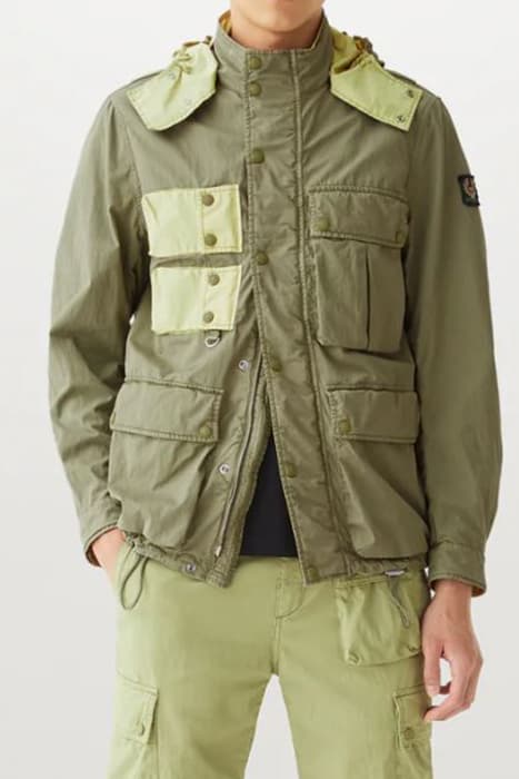 DEPLOY JACKET LEMON YELLOW/ALOE by Belstaff