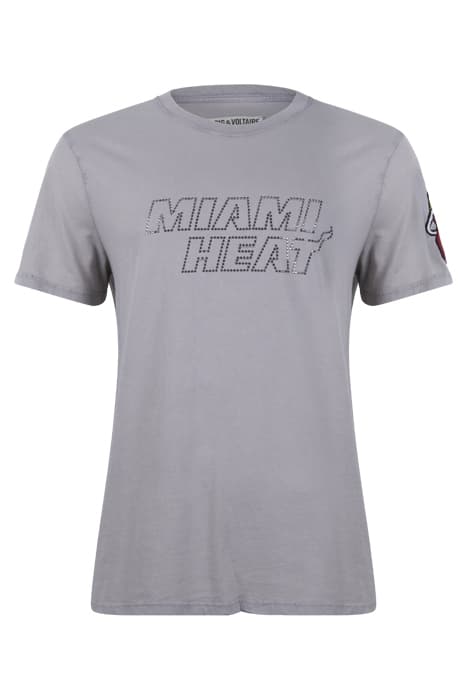 TED HC MIAMI HEAT TEE-SHIRT PR GRIS by ZADIG&VOLTAIRE