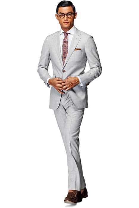 SUIT-L.GREY LIGHT GREY by Suitsupply