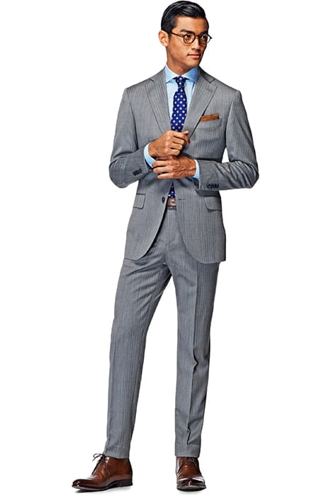 SUIT-GREY LIGHT GREY by Suitsupply