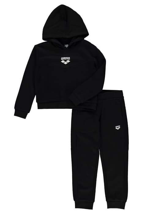 GIRL TRACKSUIT HOODIE A-AFG801W22 BLACK by Arena