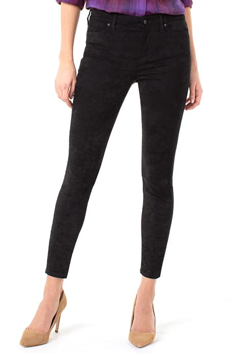 ABBY ANKLE SKINNY BLACK by Liverpool